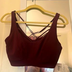 Lululemon Strappy Yoga Bra, C/D, light support